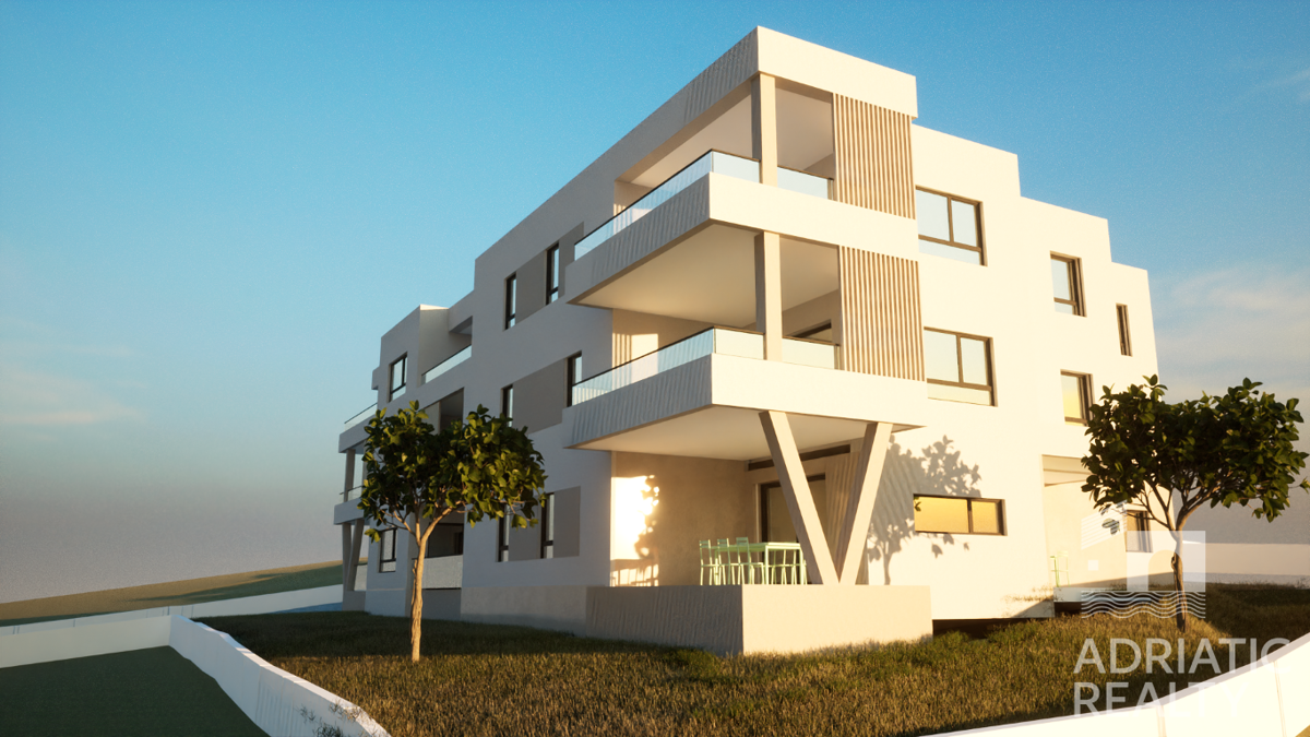 Vodice, dvosobni apartman u modernoj novogradnji