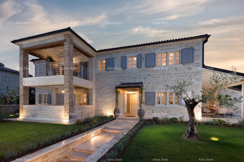 Beautiful modern stone house near Poreč