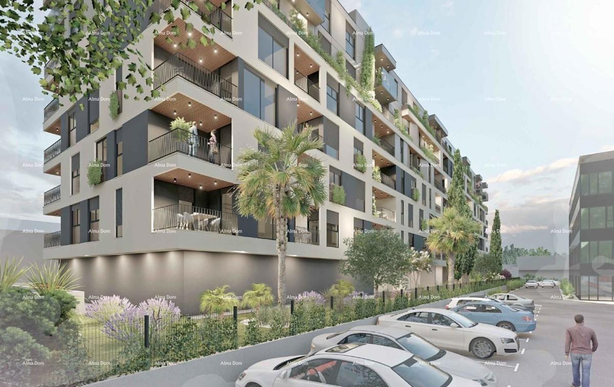 Pula, novi projekt! Višestambena, moderna zgrada s liftom, blizu centra.