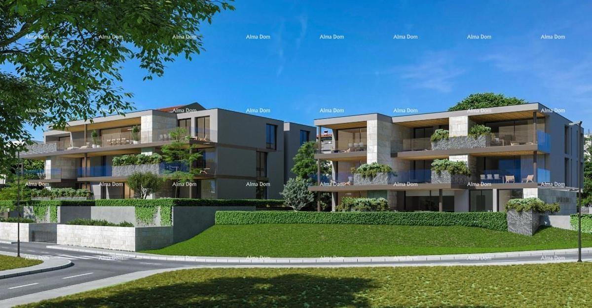 Prodaja stanova u novom rezidencijalnom projektu u izgradnji, Novigrad!