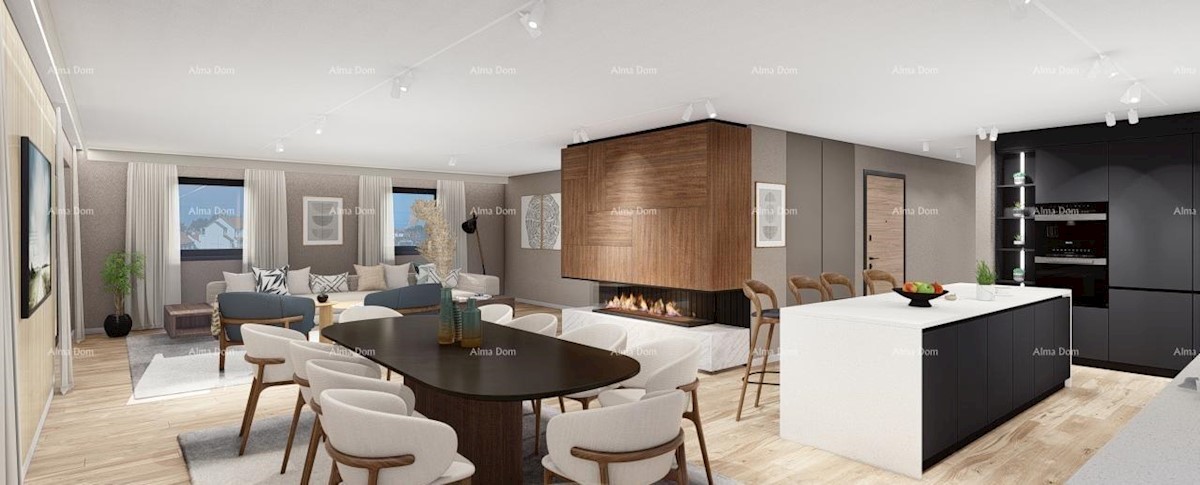 Exklusive Wohnung mit Garage im Zentrum von Poreč