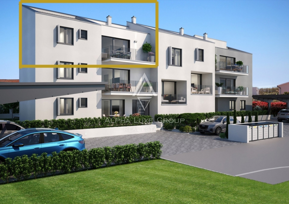 Istria, Poreč - Modern two-bedroom apartment with sea view
