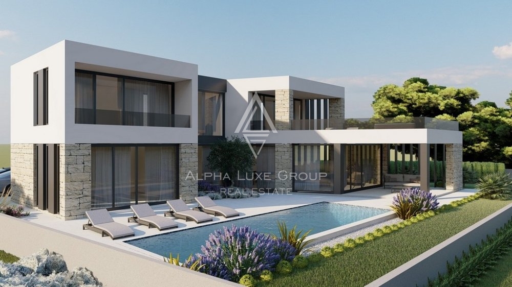 Moderna vila s bazenom u izgradnji, Istra, Poreč