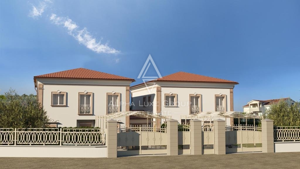 POREČ, DVOJNA KUĆA S BAZENOM, NOVOGRADNJA!