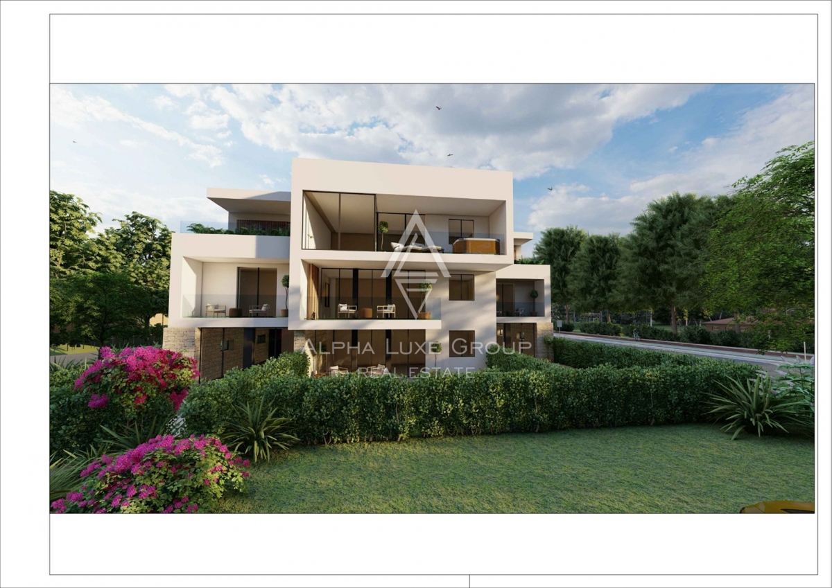 Istria, Poreč: Modern apartment with sea View for sale