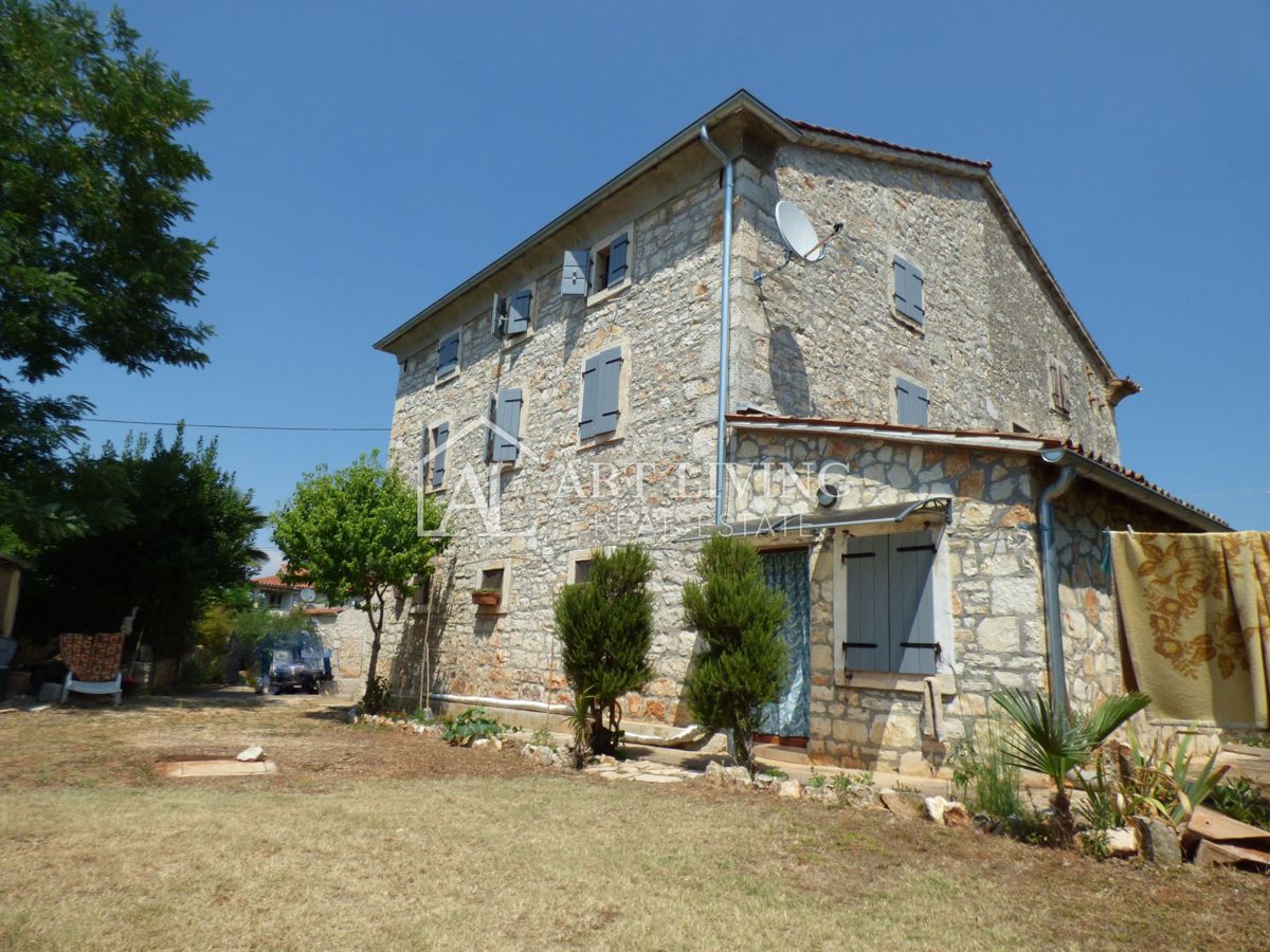 Poreč - surroundings, authentic Istrian stone house with sea view