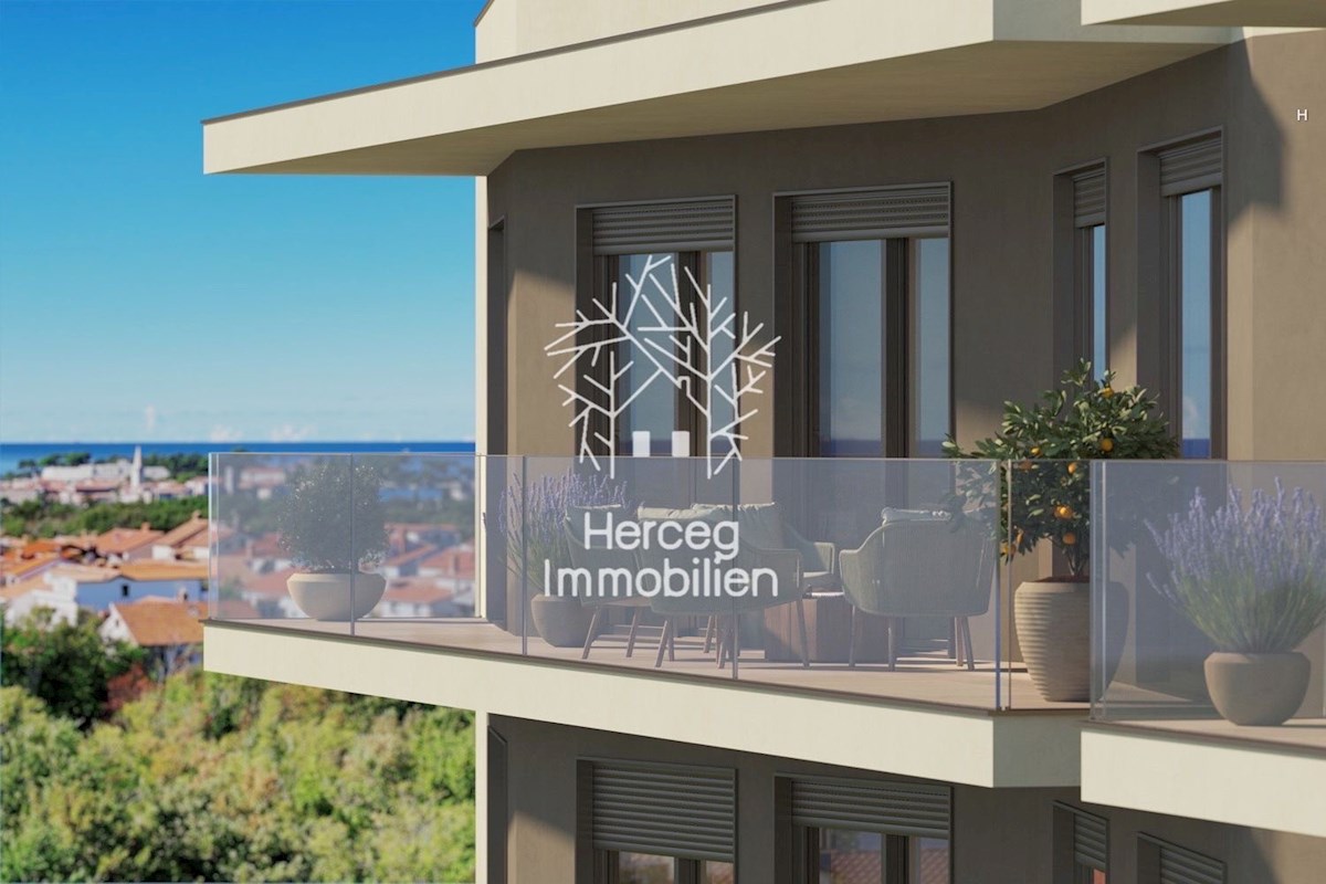 POREČ - Luksuzni apartmaji s pogledom na morje