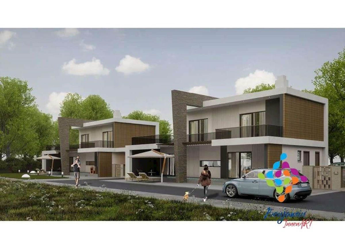 POREČ - več družinskih hiš z bazeni