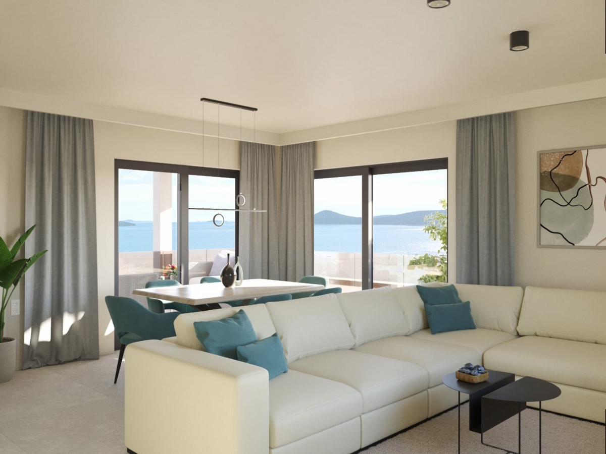 Vodice, stan, 3 spavaće, 300 m od mora, top lokacija