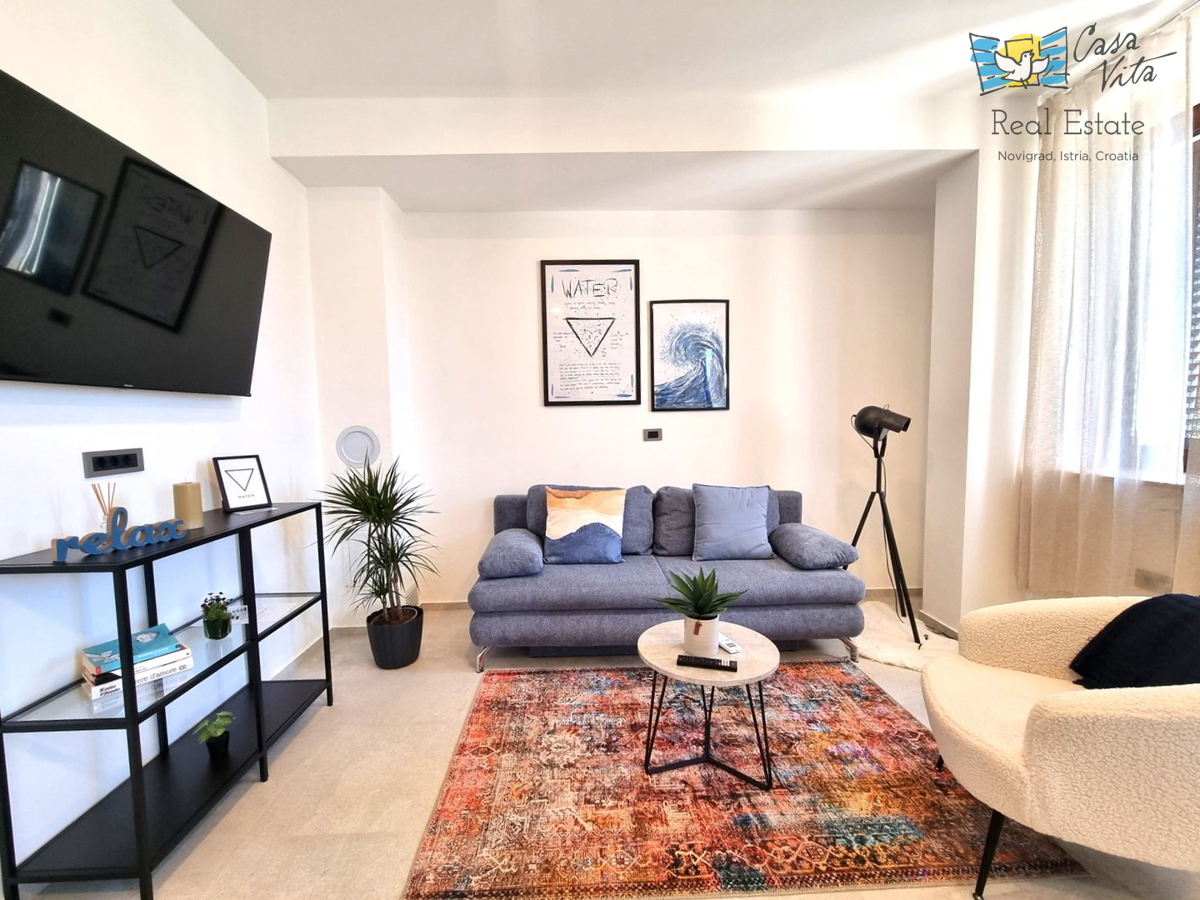 Apartment on the first floor of a renovated building - sea view!