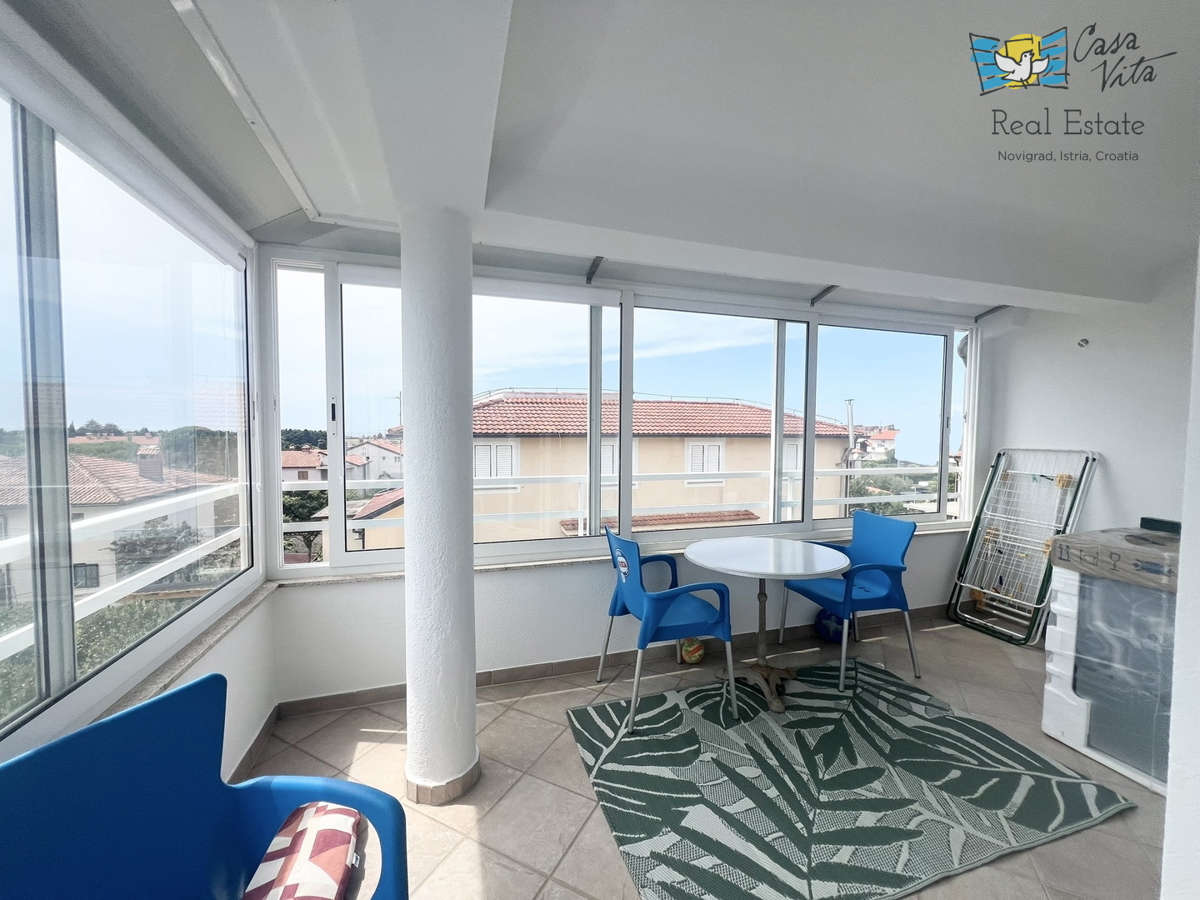 Stan u Novigradu sa lijepim pogledom na more!