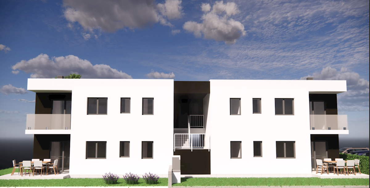 Wohnung im ersten Stock im Bau, 2 km von der Stadt Poreč entfernt! ID 2144