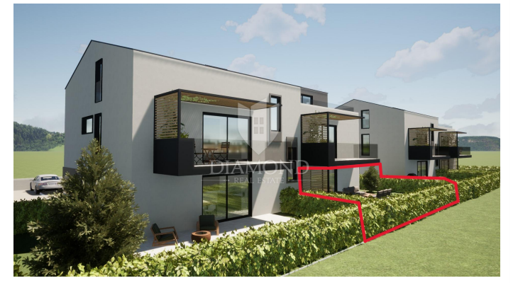 Poreč okolica, pritličje stanovanje nedaleč od morja!