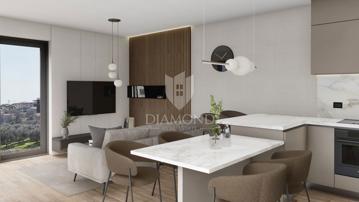 Poreč - okolica - čudovito stanovanje z vrtom