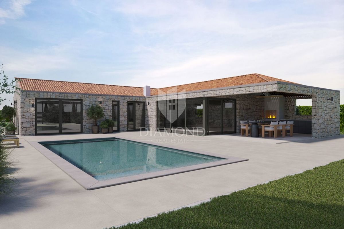 Poreč, okolica, moderna pametna kuća s bazenom