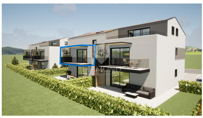 Poreč okolica, pritličje stanovanje nedaleč od morja!