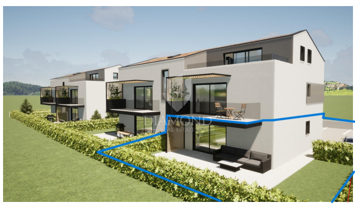 Poreč okolica, pritličje stanovanje nedaleč od morja!