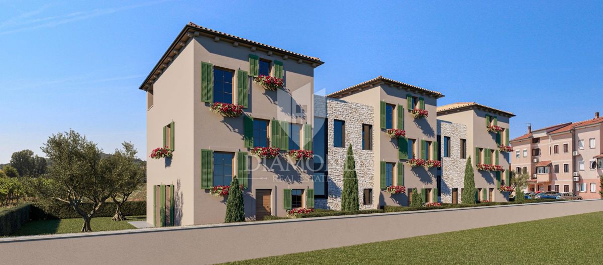 Sodobna vrstna hiša v predmestju Poreča