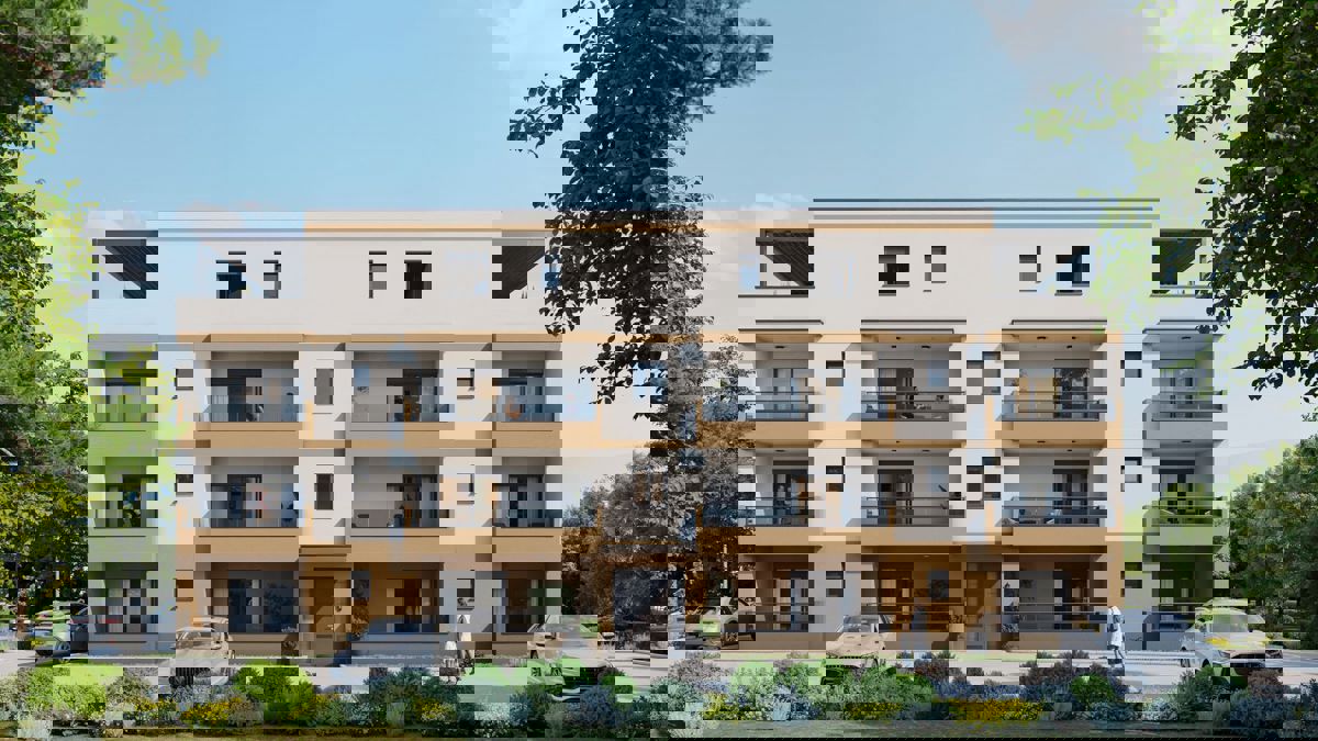 FAMILIENWOHNUNG IN MODERNEM NEUBAU MIT AUFZUG