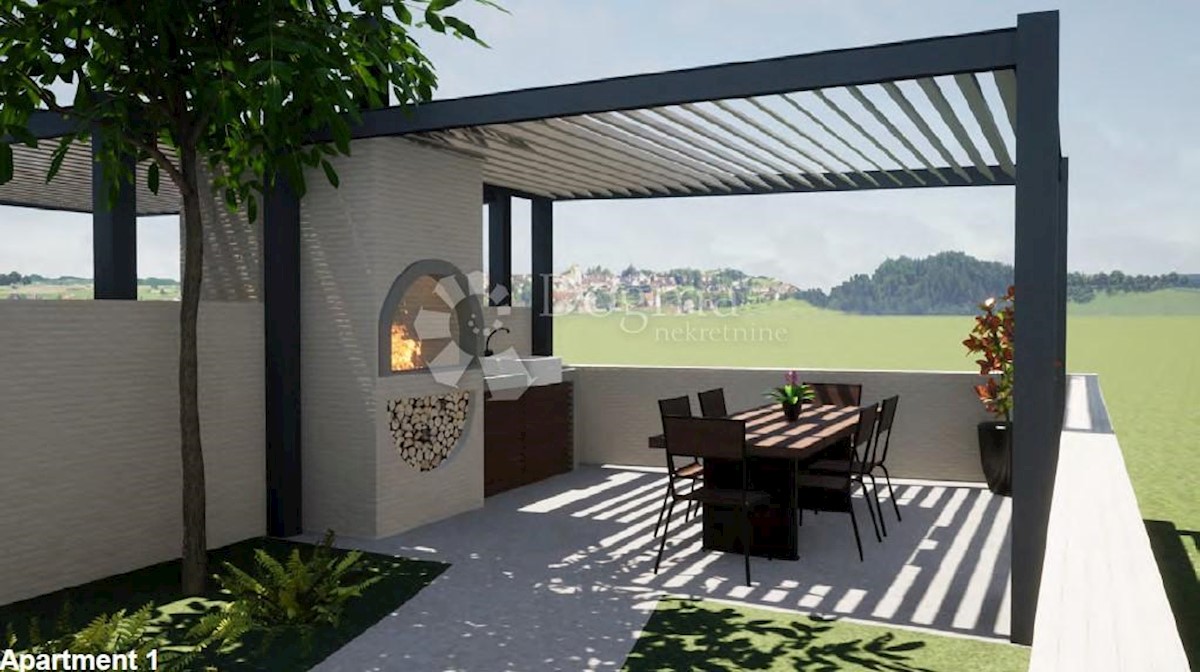 Poreč, okolica, duplex 2 km od plaže nadomak grada