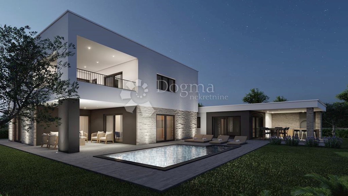 Moderna kuća s bazenom u okolici Poreča