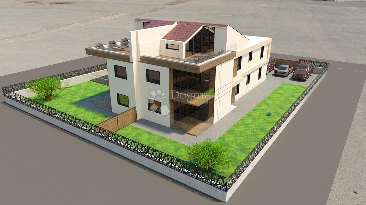 LUXUSWOHNUNG, MEERBLICK, TERRASSE, JACUZZI, SAUNA, NEUBAU, 2R + LR