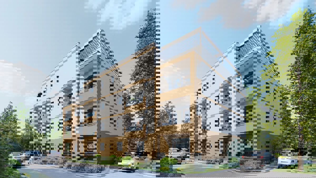 2. STOCK MIT AUFZUG, ZWEIZIMMERWOHNUNG IN NEUEM GEBÄUDE