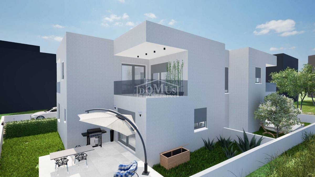 Vodice, novogradnja, apartmana 86,04m2, 2-soban, velika terassa 12,60m2m2,