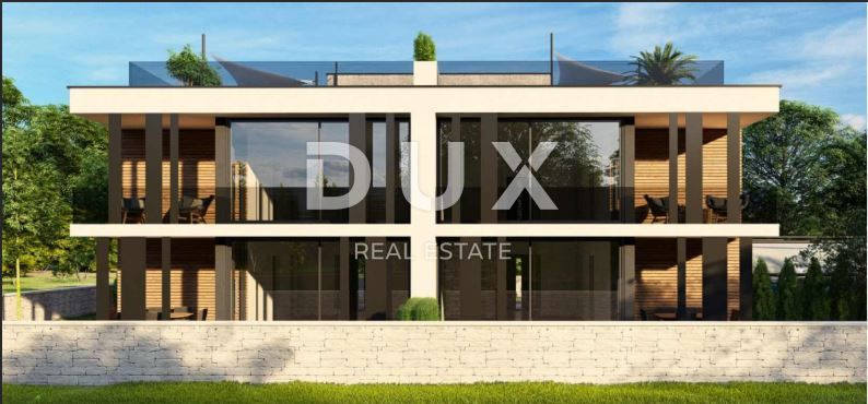 ISTRIA, POREČ - Luxury residential building (4 apartments) with a roof terrace in an exclusive location and a view of the sea