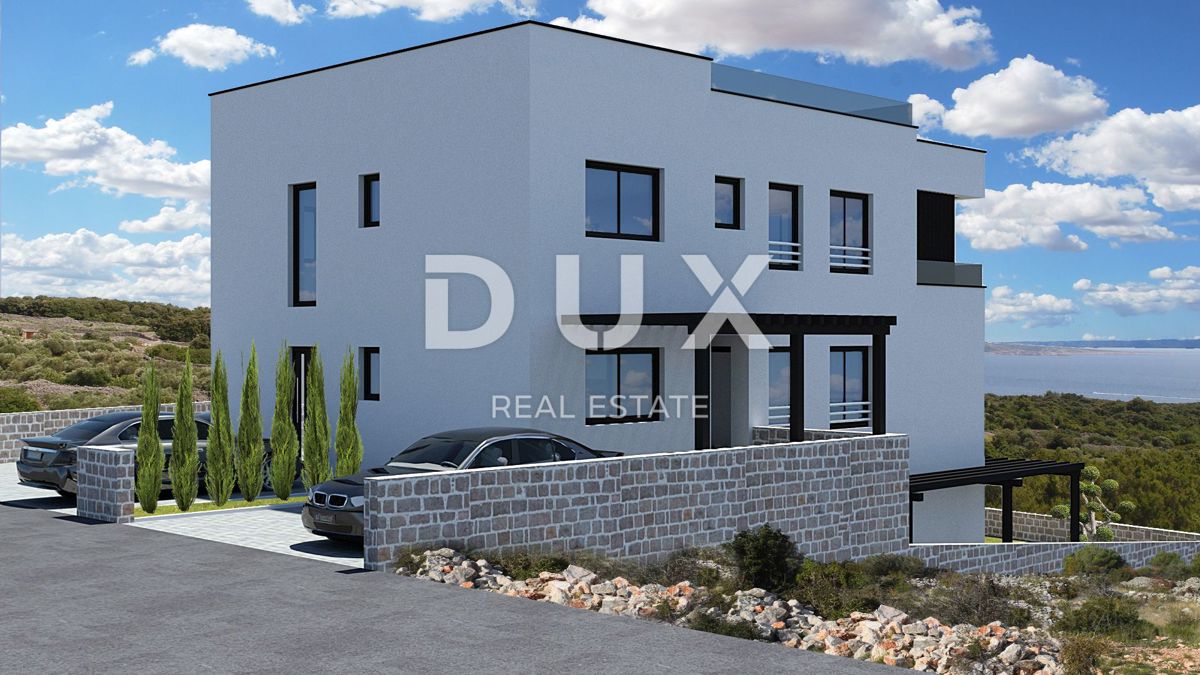 ŠIBENIK, VODICE - Stan S3 u novogradnji s pogledom na more