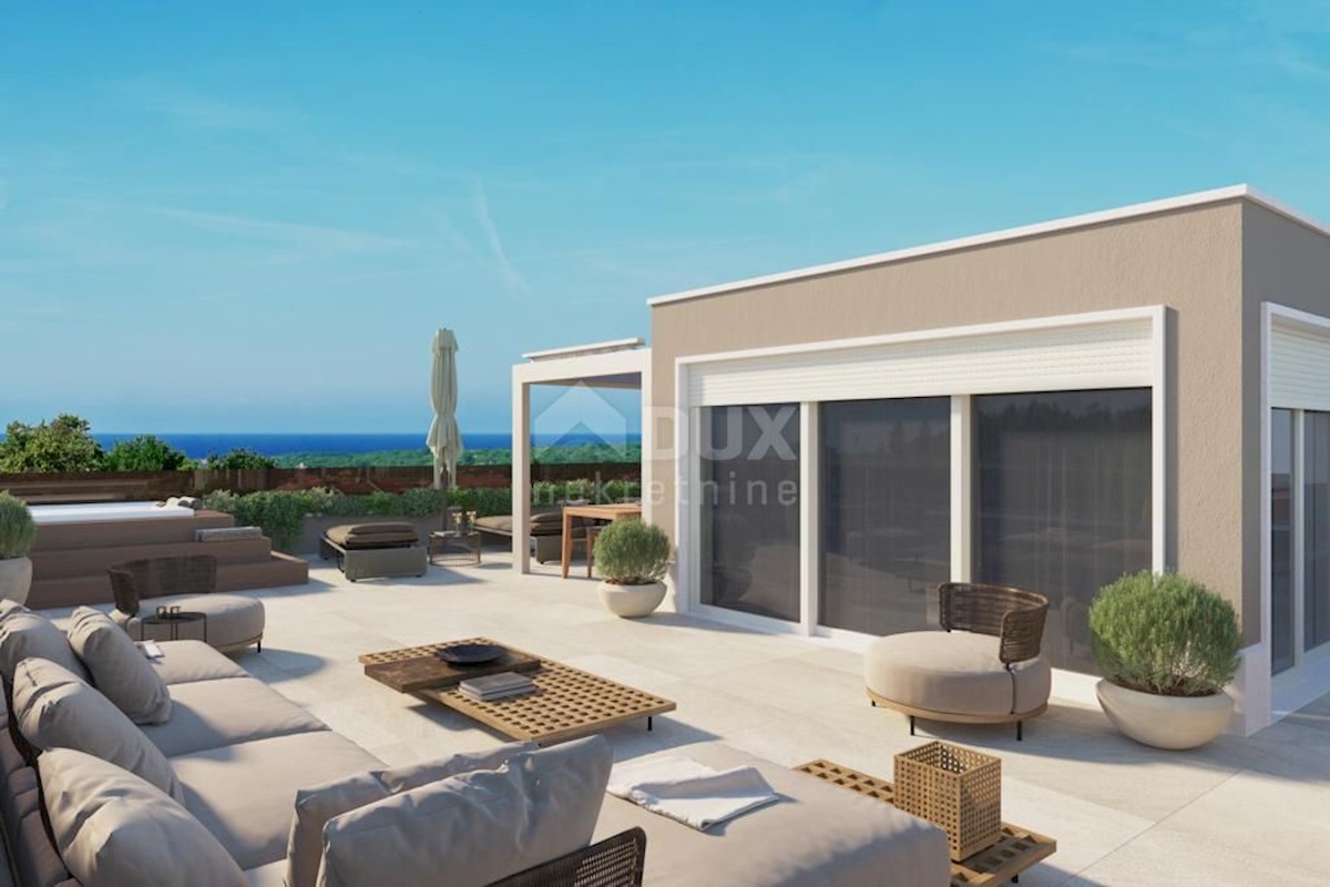 ISTRA,POREČ- Luksuzni penthouse sa pogledom na more