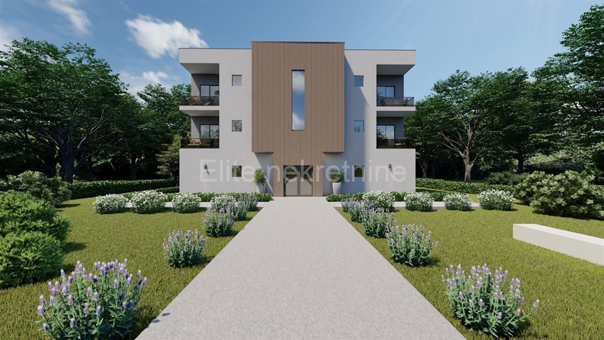 Istria, POREČ - apartment in a new building, 76.50 m2, attractive quiet location