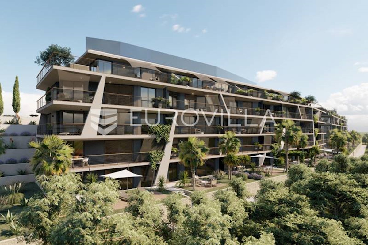 Istra, Pula, Marina Veruda, STAN B16, 102,13 m2, luksuzni stan sa bazenom i pogledom na more