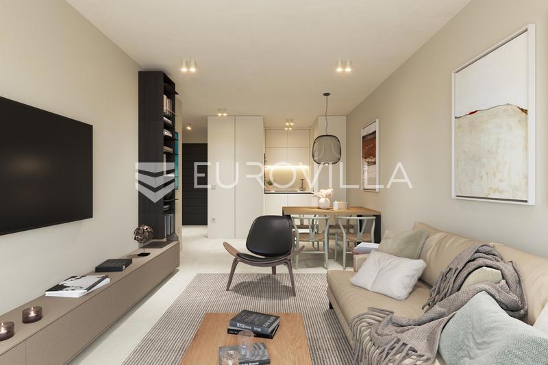 Istra, Poreč - jednosoban stan na 2.katu moderne novogradnje NKP 51m2