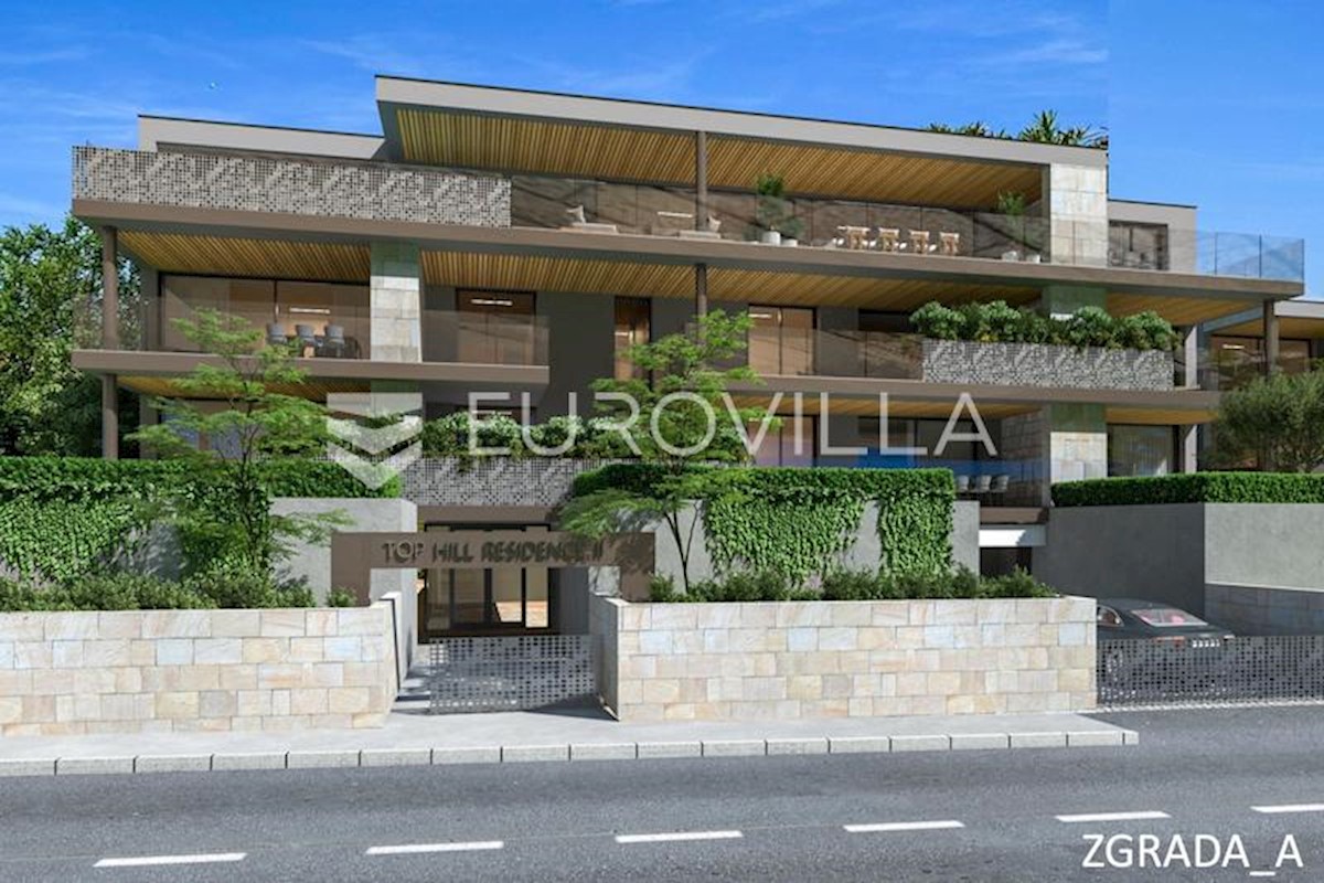 Istra, Novigrad, dvosoban stan u prizemlju NKP 109,98 m2, moderna novogradnja