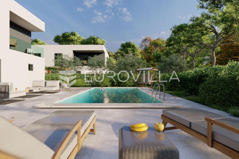 Istria,Poreč,Modern  semi-detached house 2 km from the sea