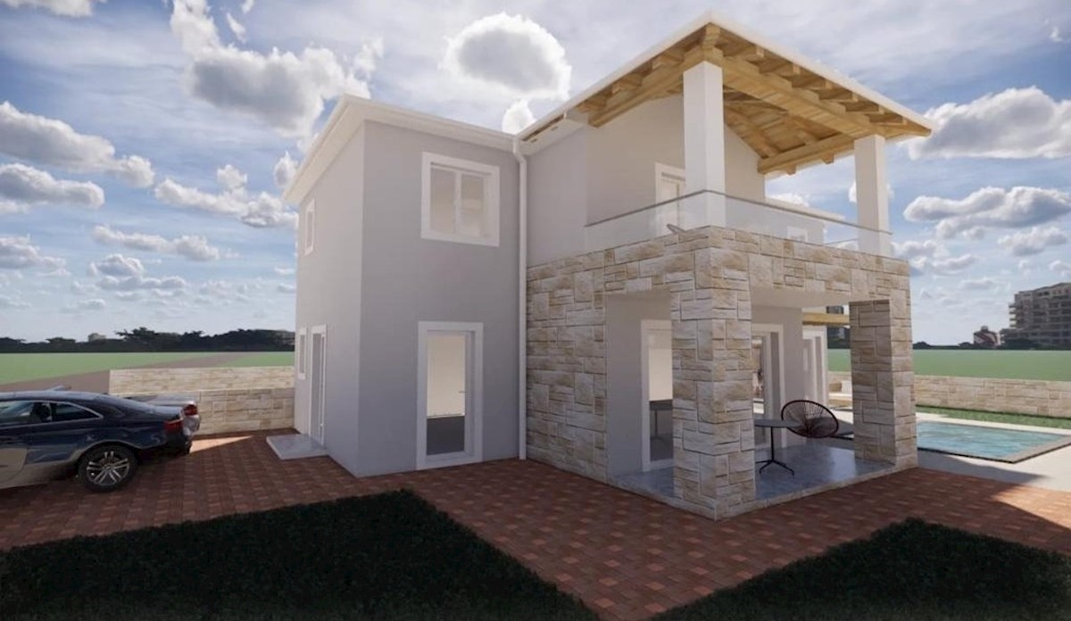 Haus mit Pool bei Poreč in Istrien