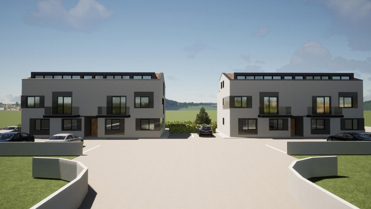 POREČ Wohnung im EG mit Garten, Neubau