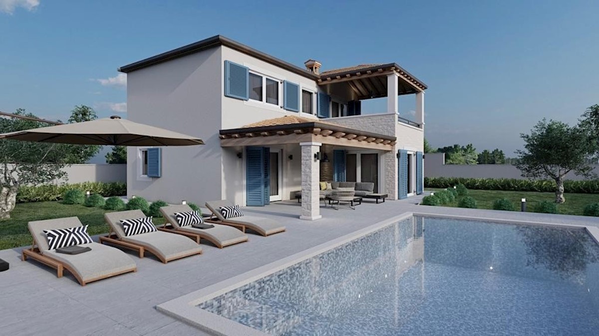 POREČ, Villa with a Pool cca 7 km from the seaside and Poreč