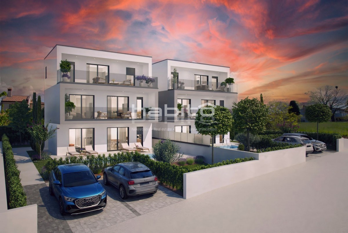 Poreč surroundings - Modern luxury house with panoramic sea view