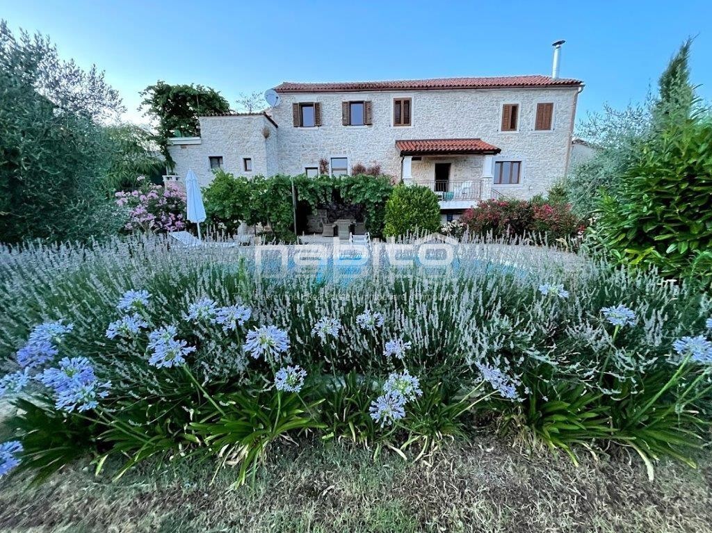 Porec area, St. Lovrec - Stone house with pool, SEA VIEW
