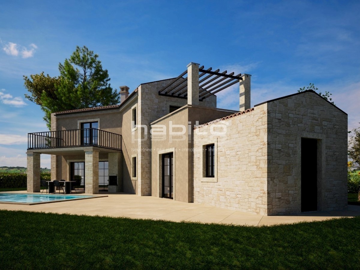 Porec area - Detached house with swimming pool 5 km from the sea