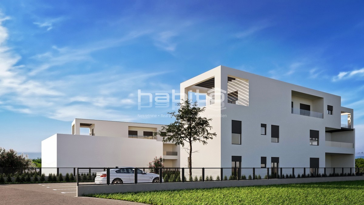 Porec, apartment under construction of 161 m2, SEA VIEW, 1500 m from the sea