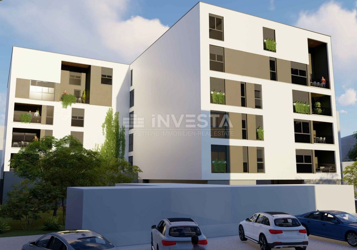 Pula, Centar, dvoetažni stan na 4.katu 138,80 m2, 3SS+DB, novogradnja