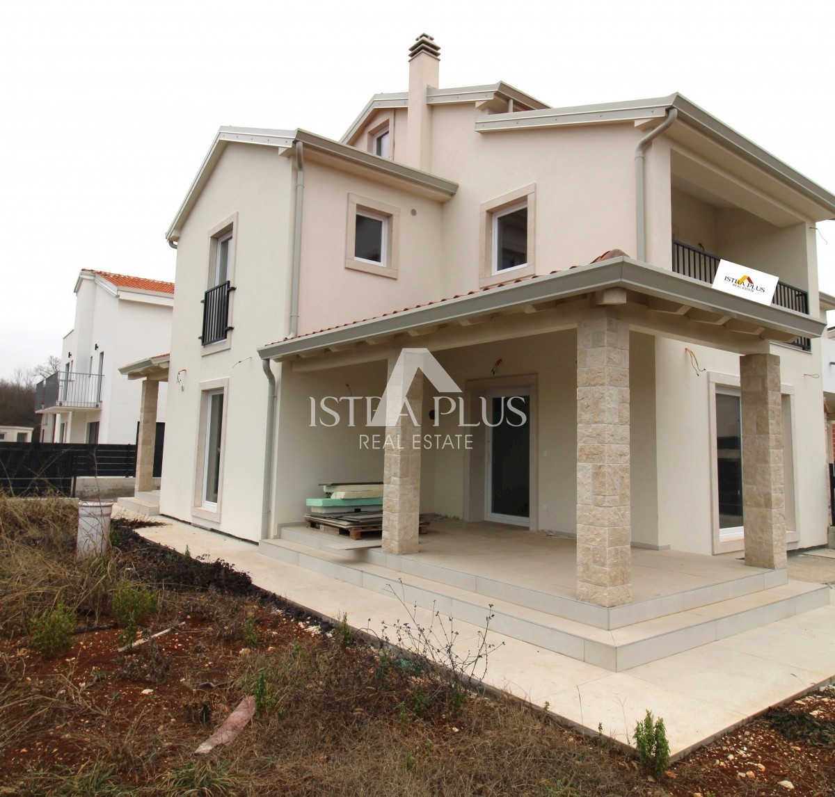 Poreč - Doppelhaushälfte 1 km vom Meer entfernt