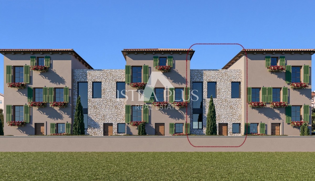 GELEGENHEIT! Ein wunderschönes Projekt von familienhäusern in Reihe, nur 2 km von Poreč entfernt!!