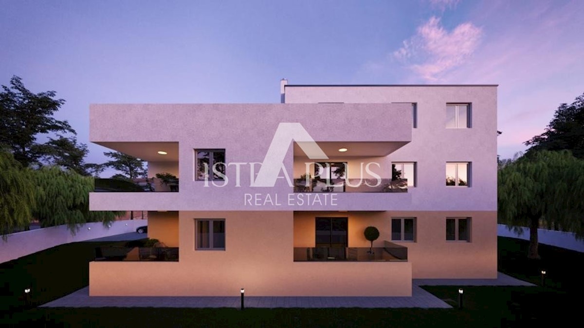 NEW BUILDING WITH FLAT NEAR POREČ - FIRST FLOOR FLAT - UNDER CONSTRUCTION