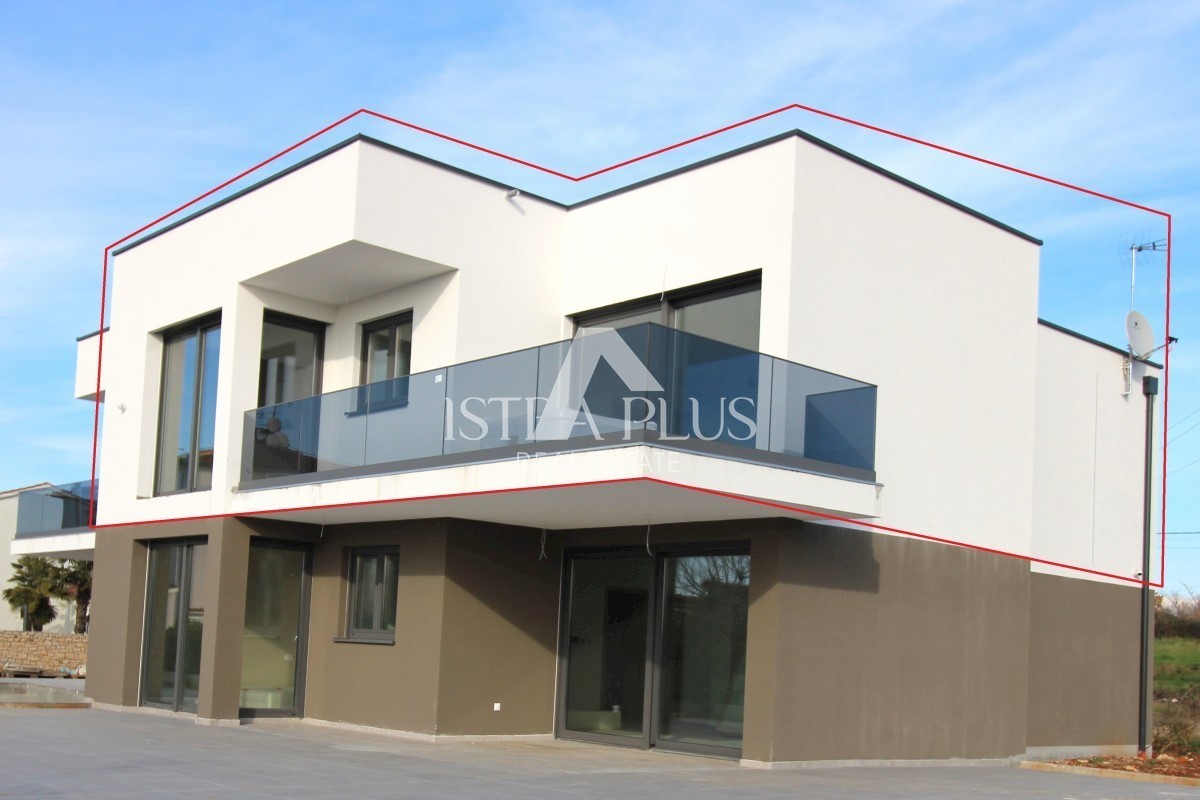 New Flat on the 1st floor with a sea view - near Poreč - Apartment D