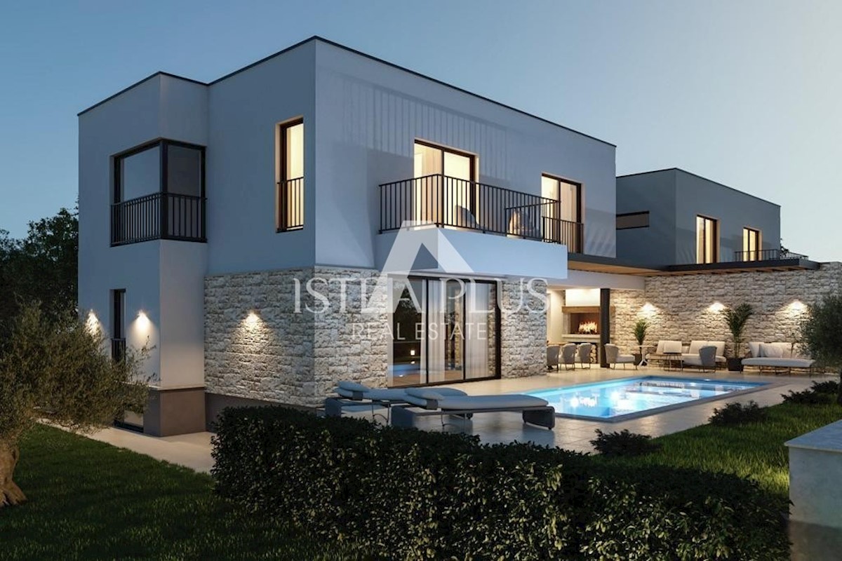 Schönes neues Gebäude in Poreč