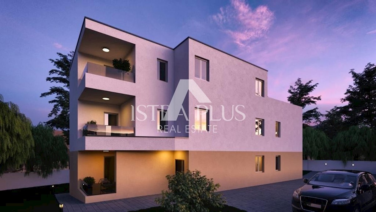 NEW BUILDING WITH FLAT NEAR POREČ - FIRST FLOOR FLAT - UNDER CONSTRUCTION